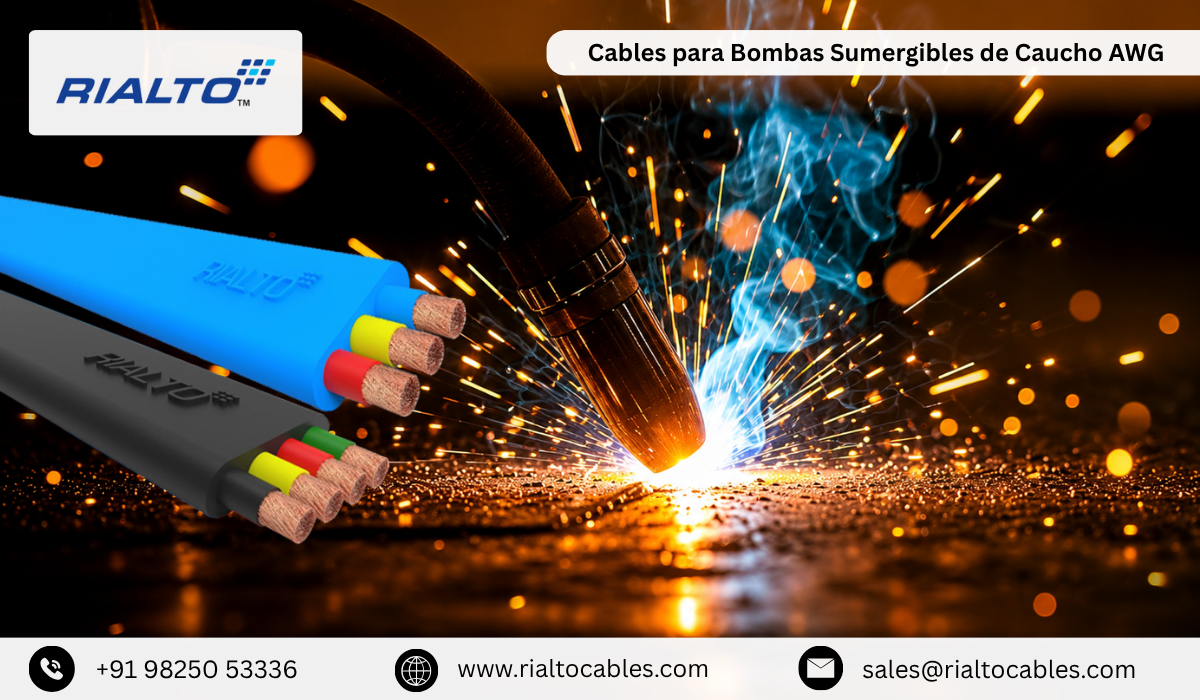 Cables para Bombas Sumergibles de Caucho AWG