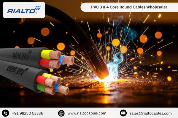 PVC 3 & 4 Core Round Cables Wholesaler